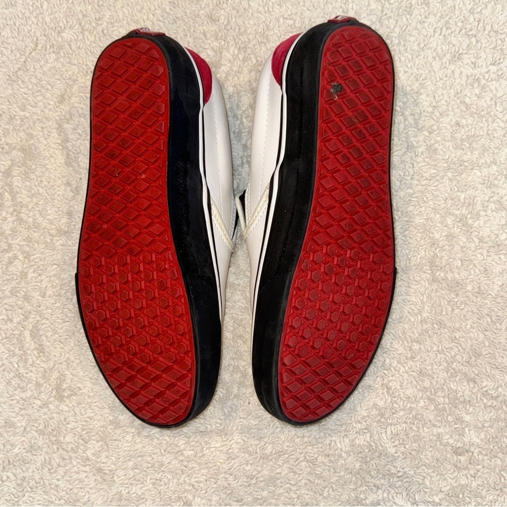 Vans Chris Cosentino Chef White Ultracush Slip-On Loafers Size 9 - Picture 7 of 8